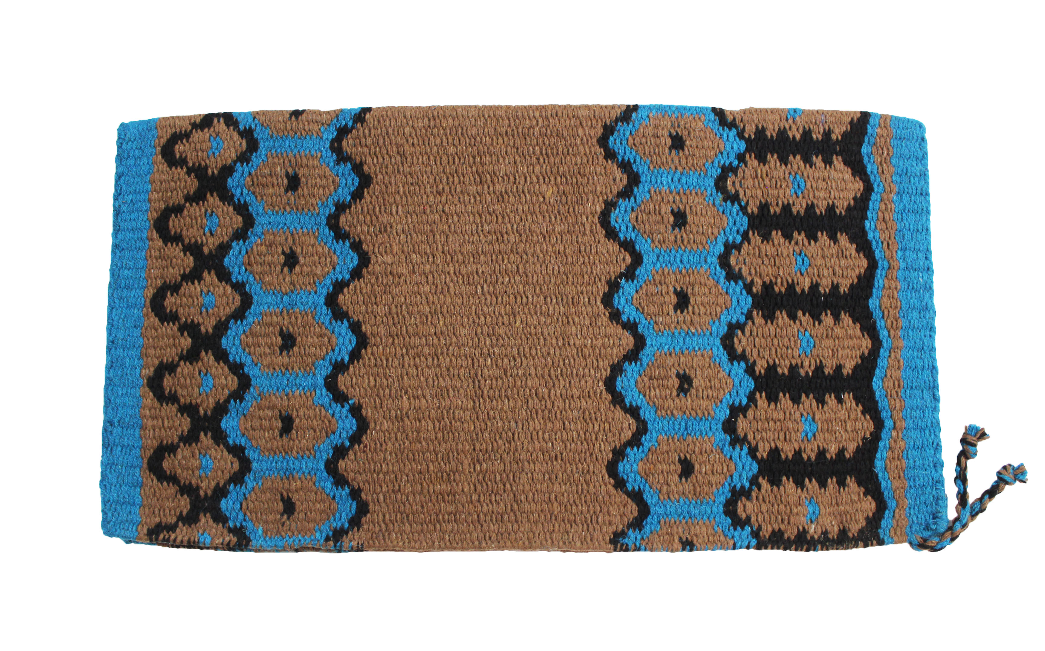34 x 36 Horse Wool Western Show Trail Saddle Blanket Rodeo Pad Brown 36284