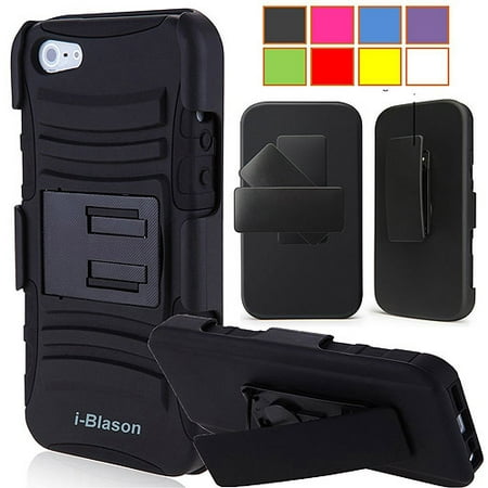 i-Blason Apple iPhone 5C Holster Case with Kick Stand Belt Clip