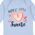 thumbnail image 4 of Inktastic Mimi's Little Sweetie with Heart Cookie Boys or Girls Long Sleeve Baby Bodysuit, 4 of 5