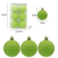 thumbnail image 2 of Christmas Decoration Clearance! YgkuHd 6Pcs 3.15In Christmas Tree 3.54In Bauble Hanging Home Party Ornament Decor, 2 of 2