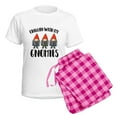 thumbnail image 5 of CafePress - Chillin With My Gnomies Women's Light Pajamas - Women's Short Sleeve Print T-Shirt and Pants Light Cotton Pajama Set, 5 of 7