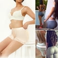 thumbnail image 5 of POP CLOSETS Womens Padded Underwear Butt Lifter Panties Seamless Shapewear Tummy Control Hip Pads Enhancer Shorts, 5 of 7