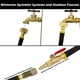 thumbnail image 5 of Riwesomey Conector de compresor de aire de Metal RV, accesorios de montaje de adaptador de latón para vehículo profesional desmontable para Accesorios para vehículos recreativos, 5 of 6
