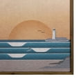 thumbnail image 4 of Framed Lighthouse at Sunset Wall Art, 4 of 7
