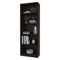 thumbnail image 5 of Living Room Shelving Units FM FURNITURE Dam Bookcase with Open Storage and 5 Shelves, Stained Walnut,Display Cabinets For Living Room, 5 of 7