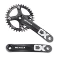 thumbnail image 2 of Bike Crank,Arms Crank Set Crank Arms Crank 170mm 104 Bcd Set 170mm 104 Left Crank Mountain Bike Left Bcd Alloy Bike Alloy Bike Crankset Crank Set 170mm Black Crank Arms 34T Chainring, 2 of 5