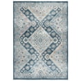 thumbnail image 2 of SAFAVIEH Blair Elyse Traditional Chevron Machine Washable Area Rug, 4' x 6', Grey/Navy, 2 of 13