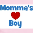 thumbnail image 2 of CafePress - Momma's Boy Red Heart Infant Creeper - Baby Light Bodysuit, Size Newborn - 24 Months, 2 of 4