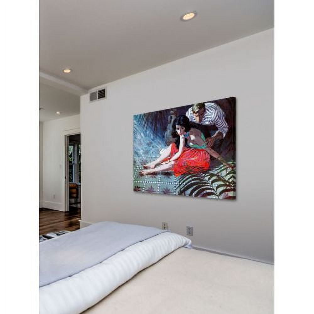 "Beauty Is the Prize" Painting Print on Wrapped Canvas