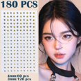 thumbnail image 1 of Wmool 180PC Non Piercing Lip Nails Sticker Selfadhesive Waterproof Nail Lip Fake, 1 of 9