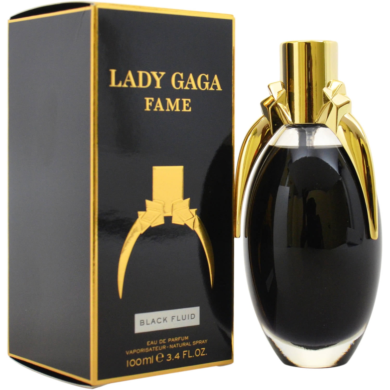 Lady Gaga Fame ブラックフルイド 100ml Lady Gaga Fame Black Fluid by Lady Gaga Eau De Parfum for her