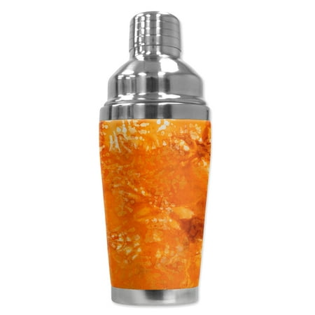 

Mugzie brand 16-Ounce Cocktail Shaker with Insulated Wetsuit Cover - Fall Tie Dye