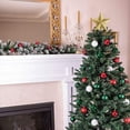 thumbnail image 4 of Estrella de árbol de Navidad con purpurina para decoración de árbol de Navidad (dorado) Rojo Verde, 4 of 5