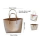 thumbnail image 5 of sweethay Bolso de mano de PU para almacenamiento, bolso de hombro para mujer de gran capacidad con monedero, bolsa de viaje para oficina, Bolsas de mensajero y de hombro, 5 of 6