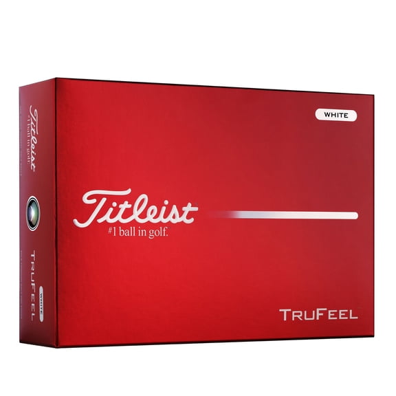 Titleist 2026 TruFeel Golf Balls 12pk, White
