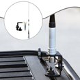 thumbnail image 1 of Quzzie Car Antenna Arm Mount, Adjustable, Direct Mounting, Thick Stainless Steel, 180 degree Rotation Function, Accessory, Suitable for Vehicles with Roof Rails, G With Antenna, 1 of 8