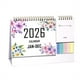 thumbnail image 1 of Small Desk Calendar 2026, Standing Desktop Calendar 12 Months(Jan. 2026 - Dec. 2026), 2 in 1 Flip Calender with Sticky Note & Memo Pages, Thick Paper Floral Calendar for Home School and Office, 1 of 3