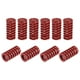 thumbnail image 1 of Troquel Resorte Unique Bargains 10uds 8mm OD 15mm Largo Espiral Estampado Carga Media Rojo, 1 of 5