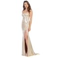 thumbnail image 1 of Prom Metallic Long Dresses, 1 of 4