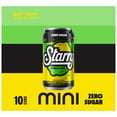 thumbnail image 4 of Starry Zero Sugar Lemon Lime Soda Pop, 7.5 fl oz, 10 Pack Mini Cans, 4 of 8