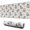 Light Cow Floral, variant on Long Mouse Pads for Desk,Light Cow Floral Pattern Desk Mats on Top Of Desks, Desk Mouse Pad Extra Large with 3mm Non-Slip Base and Stitched Edge for Gaming,Office,Work,Home 31.5"x11.8"