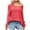 Red, variant on UAMVSH Oversized Sweaters for Women Loose Fit Long Sleeve Tops Soft V-Neck Cable Knitted Pullover Fall Going out Warm Sweaters(X-Large,Red)