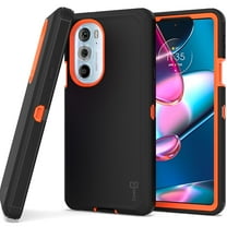 CoverON For Motorola Edge  Plus 2022 / Moto Edge 30 Pro / Edge X30 Case, Military Grade Heavy Duty Full Body Rugged Phone Cover, Black