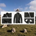 thumbnail image 4 of Feancey Womens Fleece Jackets Full Zip Stand Collar Lightweight Jacket Long Sleeve Casual Zip Up Cardigan Jackets Fall Outerwear with Pockets Dark Gray XXL, 4 of 8