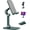 Green, variant on OCYCLONE Phone Stand for Desk, Adjustable Height & Angle, Foldable & Portable Tablet Holder, Compatible with 4-11" iPhone, iPad, Samsung - Ergonomic for Watching, Gaming, Reading (Black)