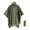 Green, variant on Almencla Rain Poncho with Hood Reusable Rain Jacket for Sports Event Hiking Camping Orange