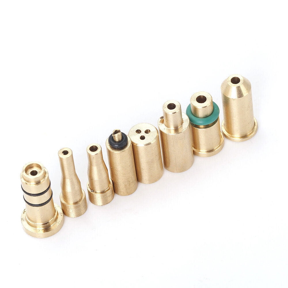 8PCS For S T Dupont Dun hill French CELINE Vensi BQ Lighter Butane Gas Adapter
