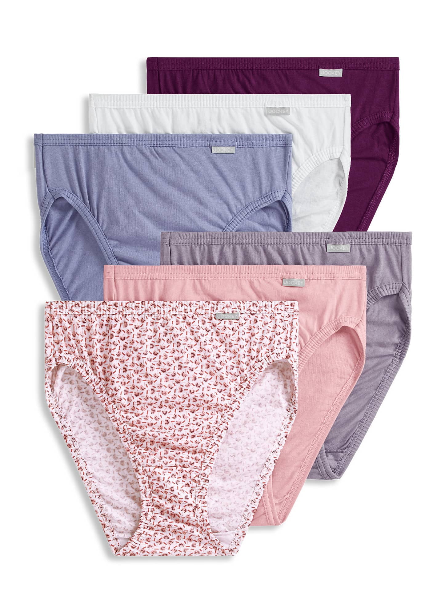 Jockey Plus Size Elance French Cut - 6 Pack