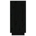 thumbnail image 4 of vidaXL Buffets 2 pcs Noir 31.5x34x75 cm Pin Massif, 4 of 5