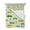 Green, variant on Quilts Twin-XL Size Bedding Set, Teal Cartoon Truck Lightweight Quilted Comforter, Funny Cute Colorful Car Tree Polka Dot Soft Bedspread Coverlet with Pillow Covers for All Season, 68" x 98"