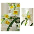 thumbnail image 3 of MAMOWEAR Artificial Flowers Faux Fake Daffodils Flowers Silk Flowers with Stems for Wedding Bouquet Party Office Home Décor, 3 of 6