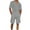 Gray, variant on Men's Summer Clothing Men's Sports Suit Slim Fitting Short Sleeved Lapel Pocket Shorts Casual Beach Vacation Two-Piece Set Beach Outfits for Men