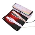 thumbnail image 3 of Hair Tool Organizer Bag with Heat Resistant Mat Removable Travel Storage Case for Hot Air Brushes Curling Irons Rainbow Stars and Cloud Pattern, 3 of 8