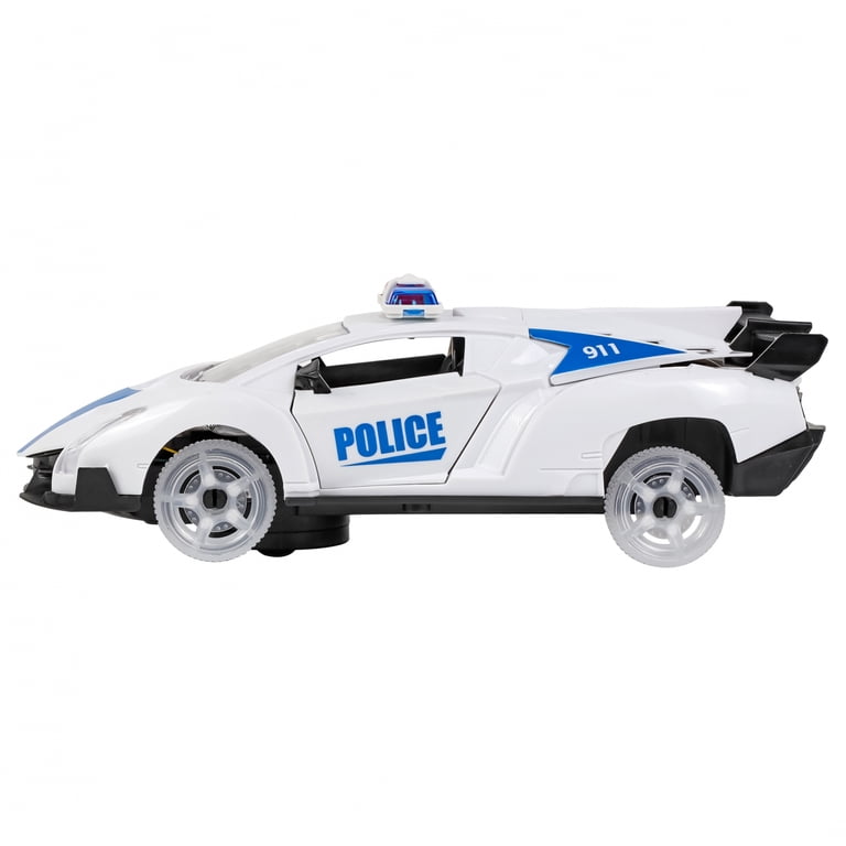 Kidplokio 360 Degree Bump N Go Police Car Lights Sounds Boys Ages