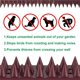 thumbnail image 5 of 10pcs Plastic Spikes Bird Small Birds Rodent Animal Repellent Roof Guard Soledad picos de pájaro, 5 of 10