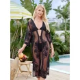 thumbnail image 2 of Salida De Playa Vestido Mujer Ropa Pareo Cover Up Encaje, 2 of 8