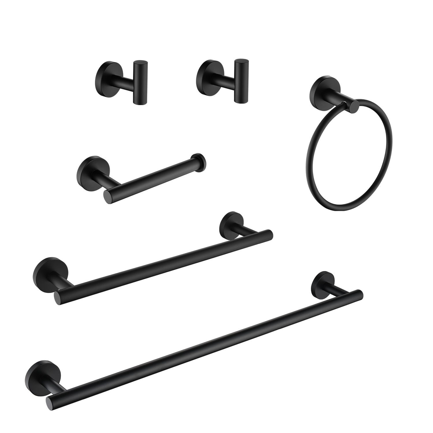 Premium Bathroom Hardware Set, Corrosion-Resistant Metal Accessories, Easy Installation, Rust-Proof Shower Organizer for Bathroom Laundry Room Outdoor Shower