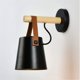 thumbnail image 3 of Aplique de pared LED industrial, accesorio de iluminación de pared con enchufe E27 para casa, bar, restaurantes, cafetería, decoración de clubes (negro) Ormromra GX-061-1, 3 of 6