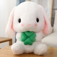 thumbnail image 2 of WQIANG Plush Toy - Sitting Floppy-Eared Rabbit, Soft and Cute Realistic Long-Eared Standing Plush Toy, 2 of 9