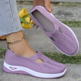 thumbnail image 4 of Willtoo Orthopedic Dress Shoes for Women Arch Support Golf Shoes Lightweight Non Slip Slip on Business Casual Shoes Mesh Stretch Comfortable 2026 New Orthopedic Shoes, 4 of 7