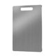 thumbnail image 1 of Stainless Steel Cutting Board Double-Sided Kitchen Chopping Board, Non-Slip Easy Clean, Durable 304 Alloy for Culinary Prep, 1 of 5