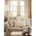 thumbnail image 2 of Fennco Styles Knotted Line Design Decorative Throw Pillow – Light Blue Cushion for Home, Couch, Bedroom, Living Room and Office Décor, 2 of 7