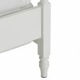 thumbnail image 4 of Weston Home Leona Metal Spool Panel Full Bed, White, 4 of 8