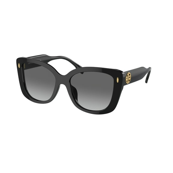 Sunglasses Tory Burch TY 7198 U 170911 Black Light Grey Gradient Dark