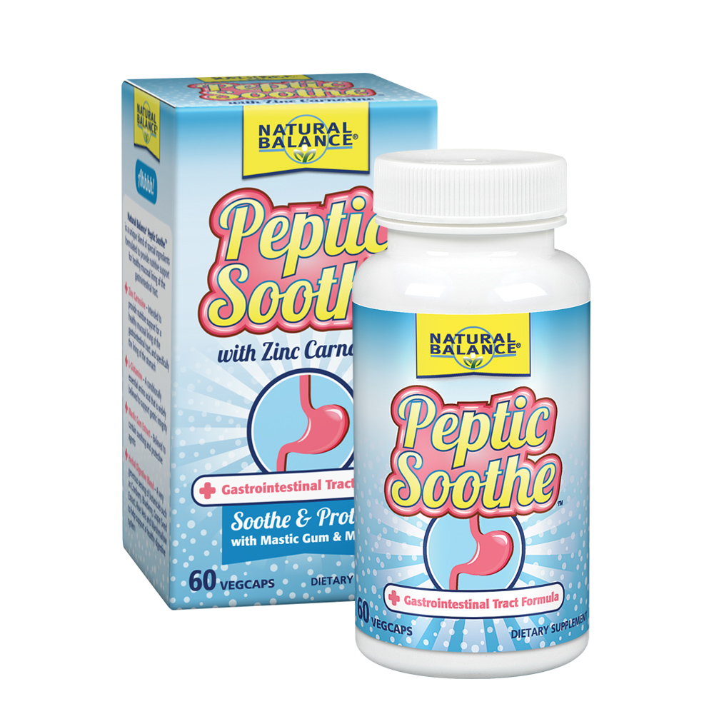 Natural Balance Peptic Soothe Gastrointestinal Formula for Healthy Digestion Support With