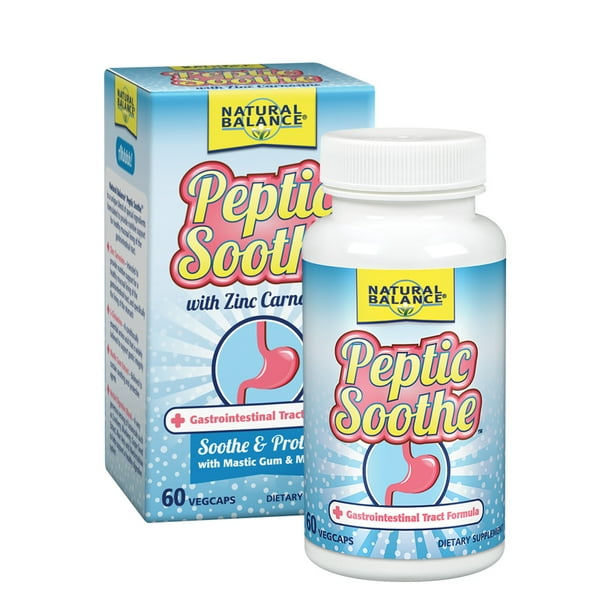 Natural Balance Peptic Soothe Gastrointestinal Formula for Healthy Digestion Support With